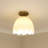 Shell Semi Flush Mount