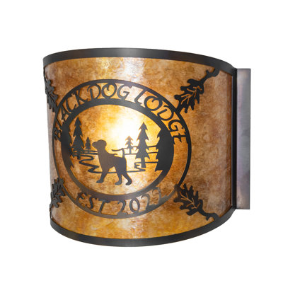 1 - Light Flush Mounted Sconce
