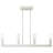Eure 4 - Light Stainless Steel Chandelier