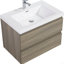 Meuble-lavabo flottant avec lavabo, meuble-lavabo mural moderne avec lavabo en résine et tiroirs à fermeture en douceur-1683987949-1683987950