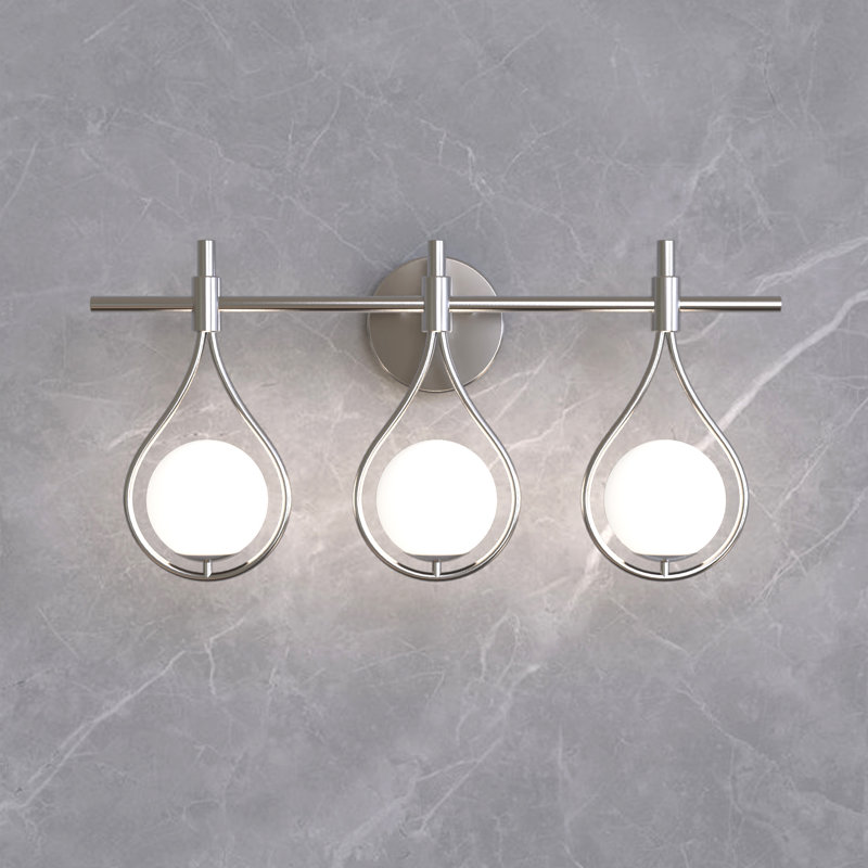 22.5" Bathroom Vanity Light, 3-light Wall Sconce