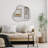 Jhanel Cloud-Shaped Black Wall Mirror