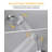 Single Handle 1-Spray Round Rain Shower Faucet 1.8 GPM With Dual Function Pressure Balance Valve In Polished Chrome