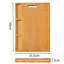 Organic Bamboo Cutting Board for Kitchen-378960755