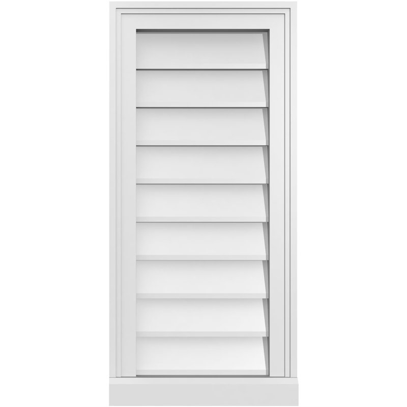 Cadre de seuil Brickmould, brun clair apprêté, H 30 po x l 14 po x P 2 po