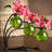 Creative 3 Piece Table Glass Bud Vase Set - Metal Holder-881360552
