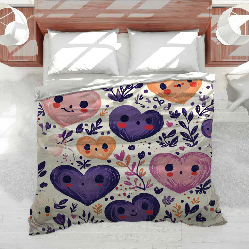 Housse de couette Botanical, Housse de couette simple