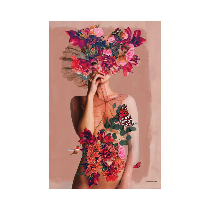 Mitchell by Ana Paula Hoppe - Wrapped Canvas Painting, 66.04cm H x 45.72cm W x 1.91cm D