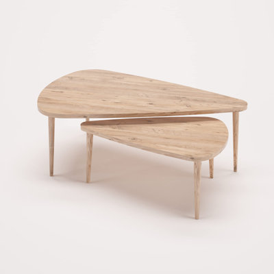 Ensemble de tables basses 2 pièces Dixielynn
