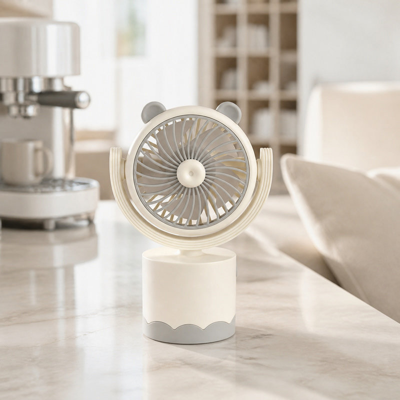 Mini ventilateur portatif USB USB, White