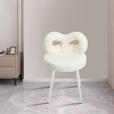 Backed Ergonomic Industrial Stool