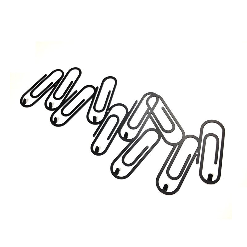 Patino Steel Wall 9 - Hook Wall Mounted Coat Rack
