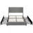 Bed Frame With Headboard, Upholstered Platform Bed Frame With Storage Drawers, Wood Slats, Noise-Free, And Easy Assembly, No Box Spring Needed, Light Gray-492920528