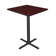 Cain Square X-Base Cafe Table