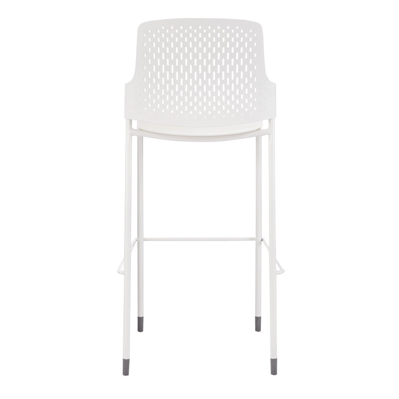 Next Armless Stackable Chair, White