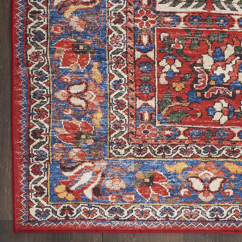 Oriental Indoor Rug, Rectangle 7'10" x 9'10"