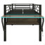 Lit mezzanine avec bureau Gaming, DEL, simple