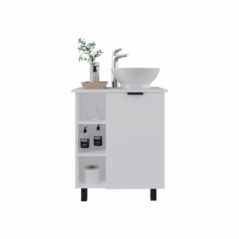Lavabo de meuble-lavabo, salle de bain, Blanc
