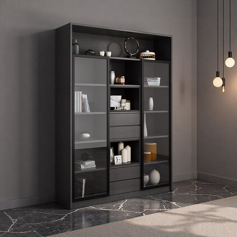 American style luxurious and fashionable bookcase