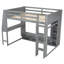 Lit mezzanine Wood