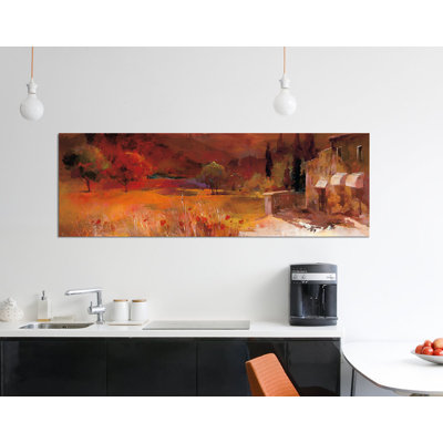 « romantique tuscany ii », reproduction sur toile