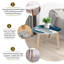Ensemble de 2 tables basses gigognes Triangle