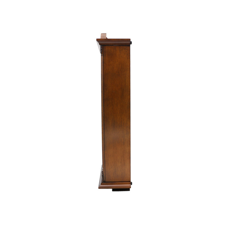 QXH030BLH Pendulum Wall Clock, Brown