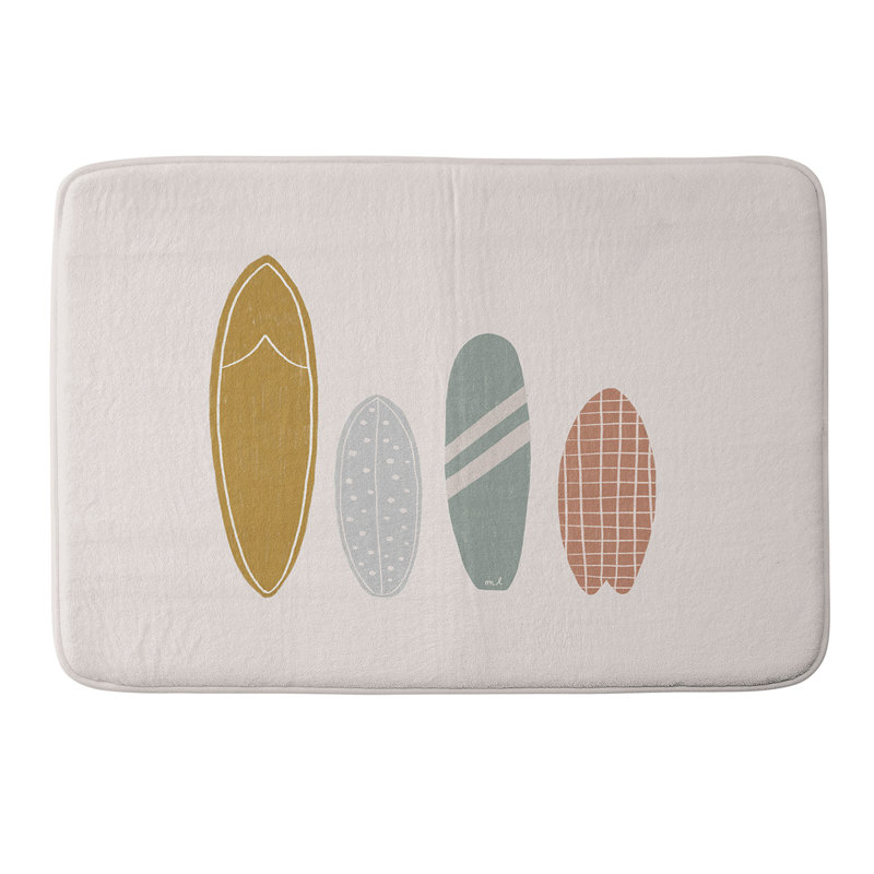 Tapis de bain Menina Lisboa Summer, Simple - L 21 po x l 34 po