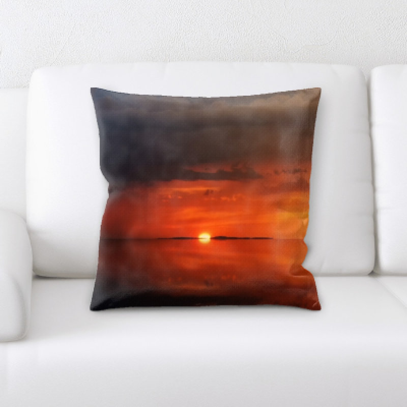 Microsuede Throw Pillow