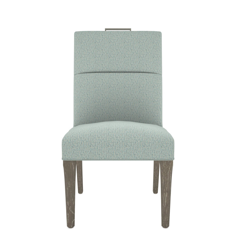 Brattle Road By Thom Filicia 20'' H Upholstered Side Chair, Hampton, Tuck Water