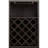 2Door Wine Cabinet With Stemware Rack