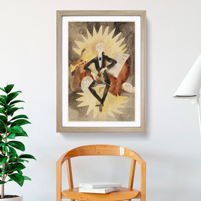 Musician by Charles Demuth - Picture Frame Painting