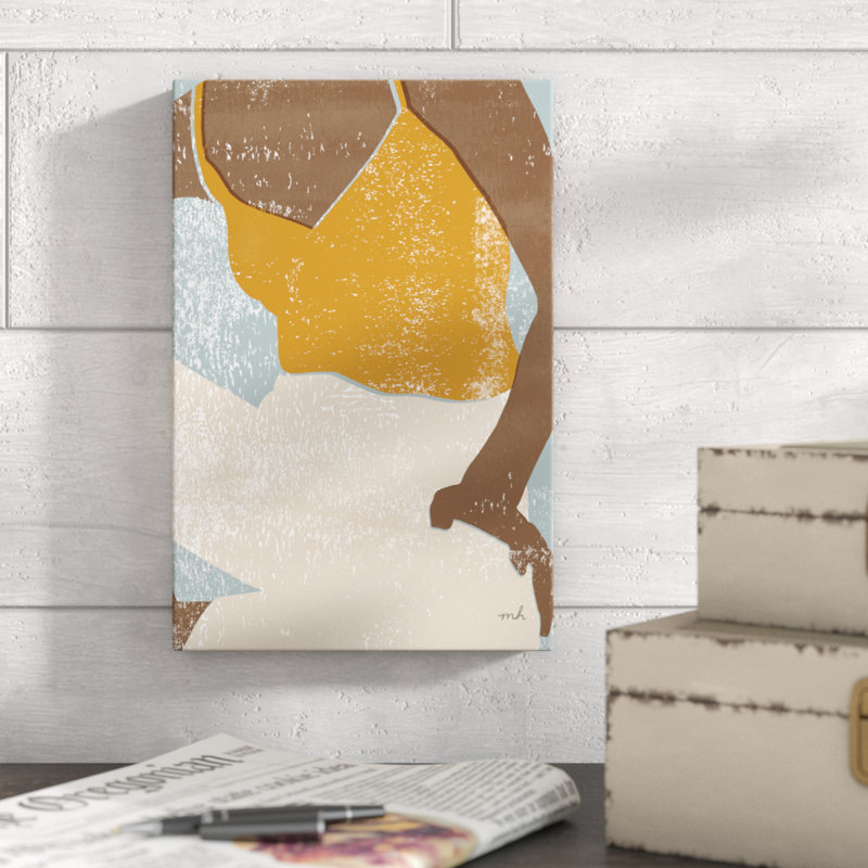 Casual III 1 Piece Wrapped Canvas Wall Art, 30cm H x 20cm W