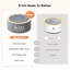 Digital ABS Electric Tabletop Clock Grey