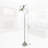 Industrial Floor Lamp, Modern Standing Lamp With 6w Led Bulb, Adjustable Lampshade, Foot Switch, Metal Gooseneck Reading Tall Floor Lamps For Living Room, Bedroom, Office-879320946