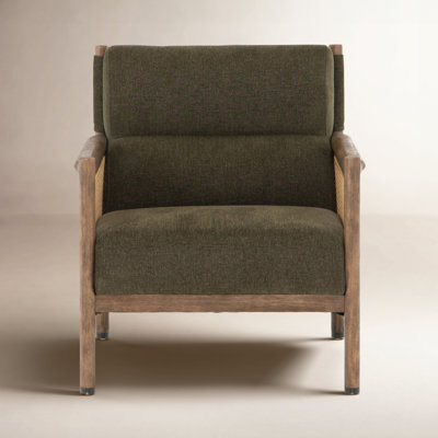 Paralimni Genuine Leather Armchair