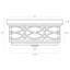 Plafonnier encastré moderne 2 lumières Ivy Bronx Daniela 13 + abat-jour tambour en métal + abat-jour en tissu blanc + diffuseur rond en verre givré, finition nickel brossé