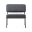 Sixty Upholstered Lounge Chair with Metal Frame-1904381602-1904381603