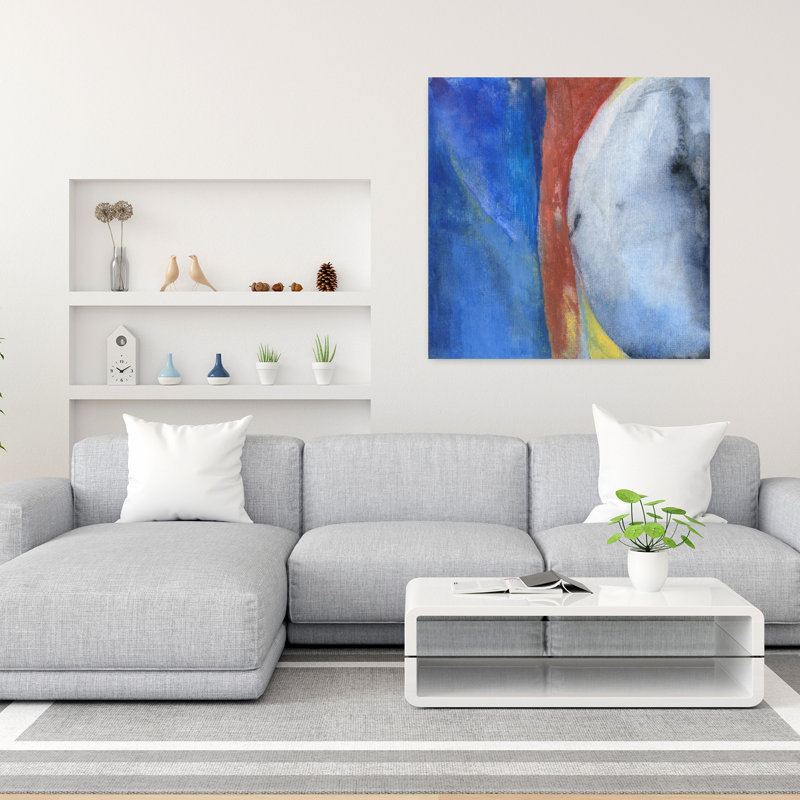 Heaven At Night, art contemporain abstrait, H 36 po x l 36 po