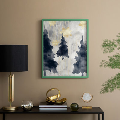 «Christmas Holiday Art CCL XXX», reproduction d'art encadrée - bois massif