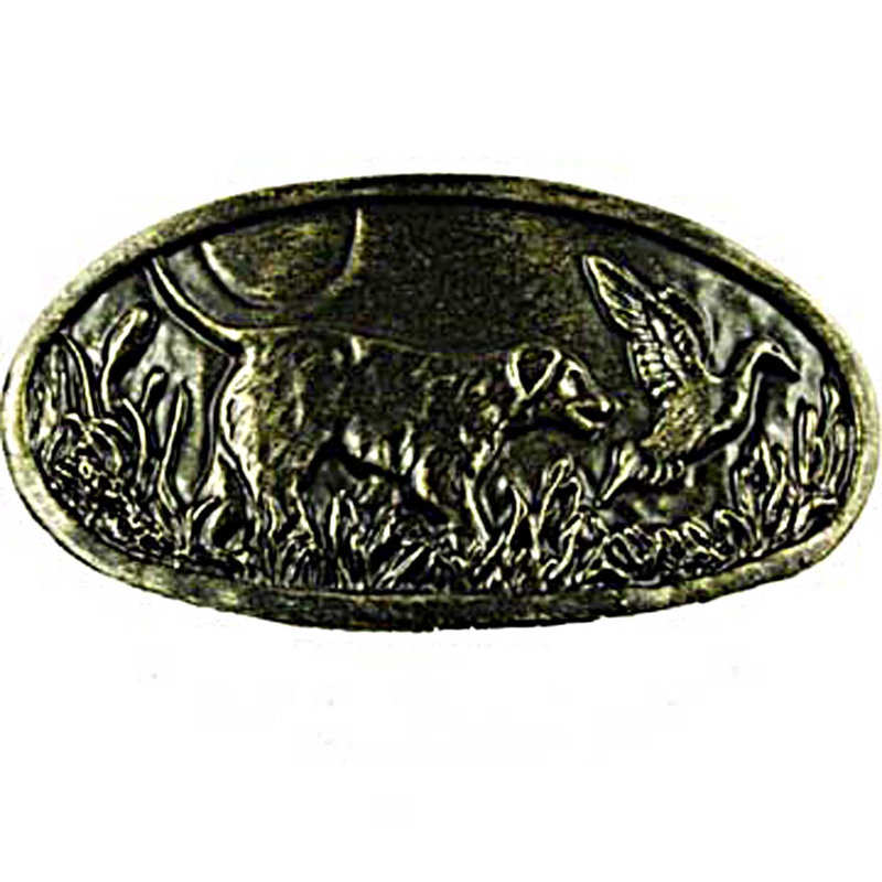 Poignée de pêche 3 po d'un centre à l'autre, Bronze noir