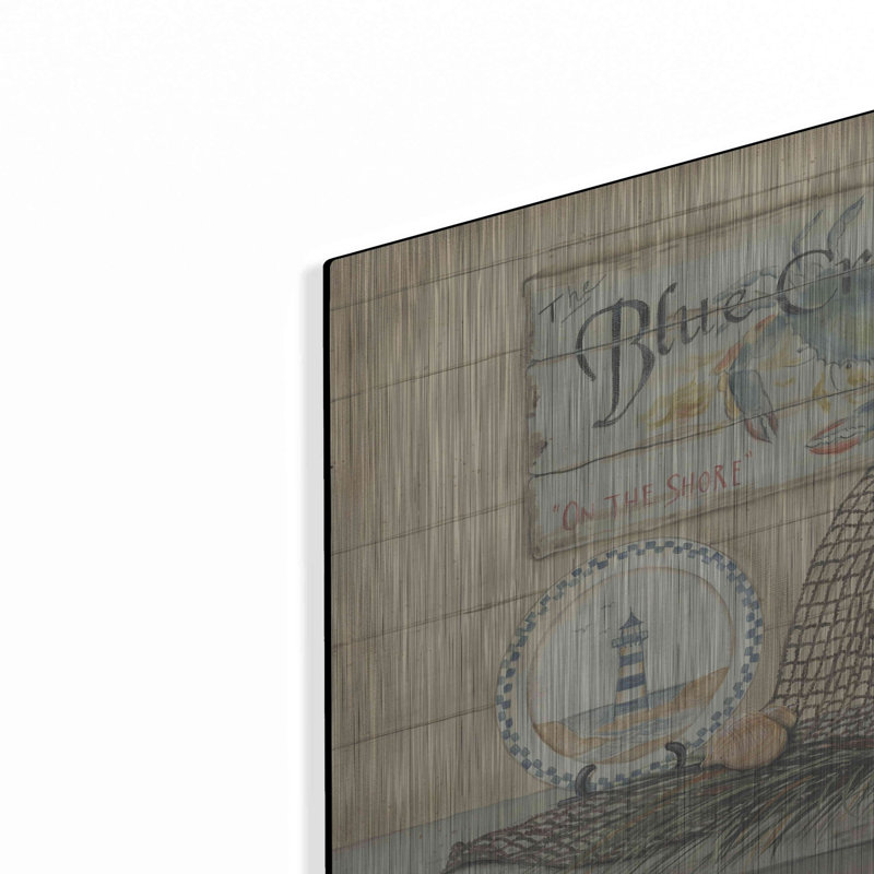«Blue Crab Cafe» par Pam Britton, H 16 po x l 24 po