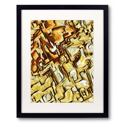 Golden Dahlia II Print by Tanna Gx