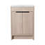  Base de meuble-lavabo autoportant en chêne clair Contemporary-132912259-132912261