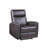 Deandre Top Grain Leather Power Motion Recliner with Metal Base