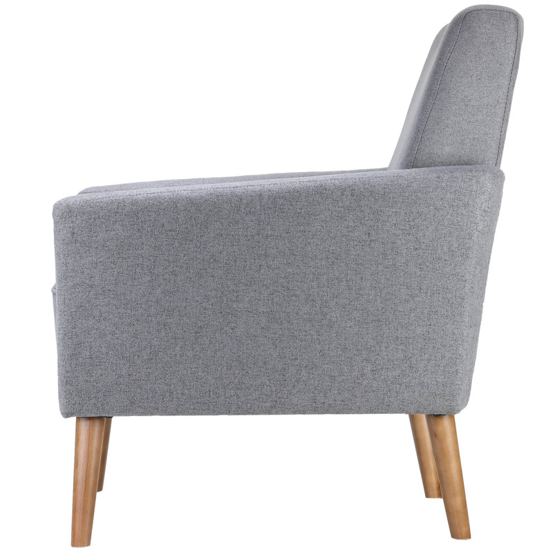 Neillsville Upholstered Armchair, Gray