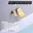 Bathtub Faucet Wall Mount, Waterfall Tub Faucet with Single Handle with Left-Handed-82568939