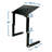 Mount-It! Lightweight Adjustable Laptop Stand with Built-in Cooling Fans & Mouse Pad Tray | Black
