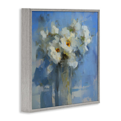 Petals Remembered Abstract Framed Giclee, design by Svetlana Aleynikova