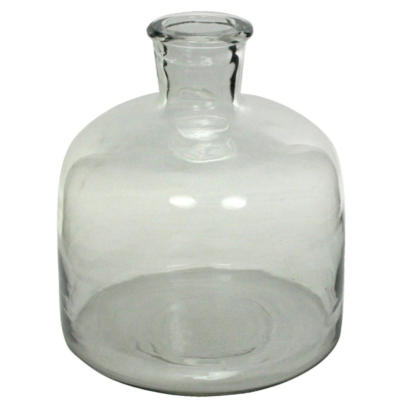Vase de table en verre Fonda, H 8 po x l 7 po x P 7 po